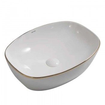 MIXXUS PREMIUM DIVERSE-0109 EDGE GOLD Раковина накладна 500х380х140mm (1 шт/ящ) MIXXUS PREMIUM DIVERSE-0109 EDGE GOLD Раковина накладна 500х380х140mm (1 шт/ящ)
