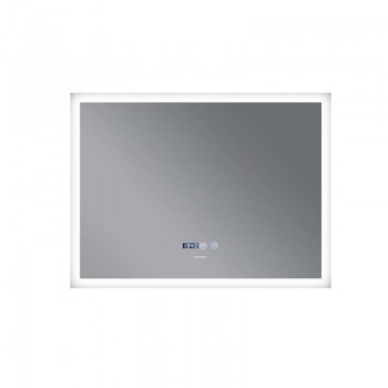 MIXXUS FLAT MR04-100x80 Дзеркало з LED Touch, Anti-fog, димером, рег. яскр., годинником (5 шт/ящ) MIXXUS FLAT MR04-100x80 Дзеркало з LED Touch, Anti-fog, димером, рег. яскр., годинником (5 шт/ящ)