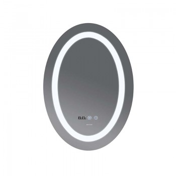 MIXXUS PLAIN MV02-60x80 Дзеркало з LED Touch, Anti-fog, димером, рег. яскр., годинником (5 шт/ящ) MIXXUS PLAIN MV02-60x80 Дзеркало з LED Touch, Anti-fog, димером, рег. яскр., годинником (5 шт/ящ)