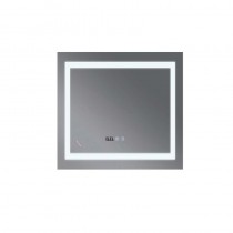 MIXXUS WARM MR02-80x80 Дзеркало з LED Touch, Anti-fog, димером, рег. яскр., годинником (5 шт/ящ) MIXXUS WARM MR02-80x80 Дзеркало з LED Touch, Anti-fog, димером, рег. яскр., годинником (5 шт/ящ)