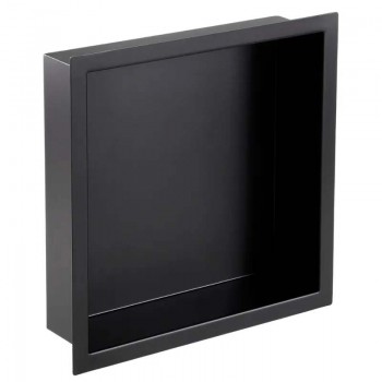 MIXXUS PREMIUM NICHE-0101 BLACK Ніша/полиця для ванної кімнати із н.ст. SUS304 (кол.чорний)(1 шт/ящ) MIXXUS PREMIUM NICHE-0101 BLACK Ніша/полиця для ванної кімнати із н.ст. SUS304 (кол.чорний)(1 шт/ящ)