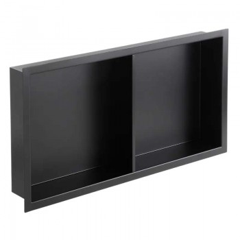 MIXXUS PREMIUM NICHE-0103 BLACK Ніша/полиця для ванної кімнати із н.ст. SUS304 (кол.чорний)(1 шт/ящ) MIXXUS PREMIUM NICHE-0103 BLACK Ніша/полиця для ванної кімнати із н.ст. SUS304 (кол.чорний)(1 шт/ящ)