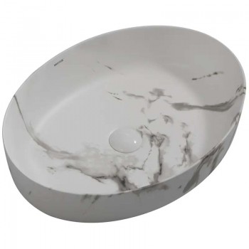 MIXXUS PREMIUM ELLIPSE-0104 MARBLE Раковина накладна 550х415х140mm (1 шт/ящ) MIXXUS PREMIUM ELLIPSE-0104 MARBLE Раковина накладна 550х415х140mm (1 шт/ящ)
