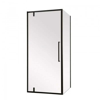 MIXXUS PREMIUM BEVEL SC01-90x90x195-TR BLACK Душова кабіна без піддону прозоре скло 6мм (1 шт/ящ) MIXXUS PREMIUM BEVEL SC01-90x90x195-TR BLACK Душова кабіна без піддону прозоре скло 6мм (1 шт/ящ)