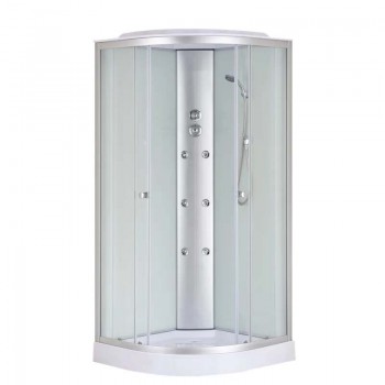 MIXXUS STRONG SBH02-90x90x215-FB SATIN (в 4 ящ) Бокс душ. з гідром. з низ. піддоном матове скло 4мм MIXXUS STRONG SBH02-90x90x215-FB SATIN (в 4 ящ) Бокс душ. з гідром. з низ. піддоном матове скло 4мм