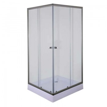 MIXXUS CUBIC SCT01-90x90x195-TR GRAPHITE (в 2 ящ) Душова кабіна з низьким піддоном прозоре скло 4мм MIXXUS CUBIC SCT01-90x90x195-TR GRAPHITE (в 2 ящ) Душова кабіна з низьким піддоном прозоре скло 4мм