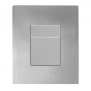 KOER KT-0607-01 Панель змиву пластикова 157x198x3mm, кнопка квадратна (Колір ХРОМ) (10 шт/ящ) KOER KT-0607-01 Панель змиву пластикова 157x198x3mm, кнопка квадратна (Колір ХРОМ) (10 шт/ящ)