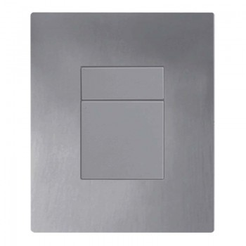 KOER KT-0607-07 Панель змиву пластикова 157x198x3mm, кнопка квадратна (Колір ГРАФІТ) (10 шт/ящ) KOER KT-0607-07 Панель змиву пластикова 157x198x3mm, кнопка квадратна (Колір ГРАФІТ) (10 шт/ящ)