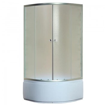 MIXXUS PLAIN SCT01-90x90x195-FB SATIN (в 2 ящ) Душова кабіна з високим піддоном матове скло 4мм MIXXUS PLAIN SCT01-90x90x195-FB SATIN (в 2 ящ) Душова кабіна з високим піддоном матове скло 4мм