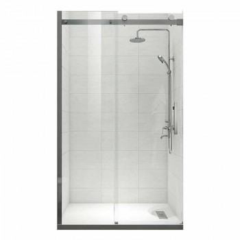 KOER SR SD01-120x200-TR-07 Двері в нішу прозоре скло EASY CLEAN 8мм ГРАФІТ (1 шт/ящ) KOER SR SD01-120x200-TR-07 Двері в нішу прозоре скло EASY CLEAN 8мм ГРАФІТ (1 шт/ящ)