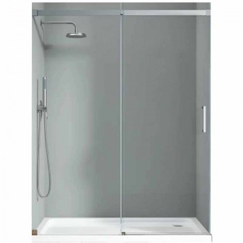 KOER SR SD02-140x200-TR-01 Двері в нішу прозоре скло EASY CLEAN 8мм ХРОМ (1 шт/ящ) KOER SR SD02-140x200-TR-01 Двері в нішу прозоре скло EASY CLEAN 8мм ХРОМ (1 шт/ящ)