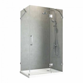 KOER SR SW04-90x200-TR-01 Бічна стінка до кабіни прозоре скло EASY CLEAN 10мм ХРОМ (1 шт/ящ) KOER SR SW04-90x200-TR-01 Бічна стінка до кабіни прозоре скло EASY CLEAN 10мм ХРОМ (1 шт/ящ)