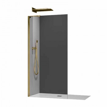 KOER SR SP02-100x200-TR-12 Душова перегородка Walk-In проз.скло EASY CLEAN 8мм МАТ.ЗОЛОТО (1 шт/ящ) KOER SR SP02-100x200-TR-12 Душова перегородка Walk-In проз.скло EASY CLEAN 8мм МАТ.ЗОЛОТО (1 шт/ящ)