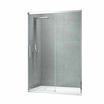 KOER SR SD05-140x200-TR-01 Двері в нішу прозоре скло EASY CLEAN 6мм ХРОМ (1 шт/ящ) KOER SR SD05-140x200-TR-01 Двері в нішу прозоре скло EASY CLEAN 6мм ХРОМ (1 шт/ящ)