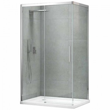 KOER SR SW05-90x200-TR-01 Бічна стінка до кабіни прозоре скло EASY CLEAN 6мм ХРОМ (1 шт/ящ) KOER SR SW05-90x200-TR-01 Бічна стінка до кабіни прозоре скло EASY CLEAN 6мм ХРОМ (1 шт/ящ)