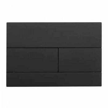 KOER KT-0603-05 Панель змиву 240x160x10mm пластикова, кнопка лінійна (колір ЧОРН. МАТ.) (10 шт/ящ) KOER KT-0603-05 Панель змиву 240x160x10mm пластикова, кнопка лінійна (колір ЧОРН. МАТ.) (10 шт/ящ)