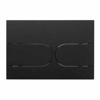 KOER KT-0604-05 Панель змиву 240x160x10mm пластикова, кнопка закруглена (колір ЧОРН. МАТ.) (10шт/ящ) KOER KT-0604-05 Панель змиву 240x160x10mm пластикова, кнопка закруглена (колір ЧОРН. МАТ.) (10шт/ящ)