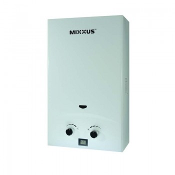 MIXXUS GWH-0110 BASIC WHITE Газова колонка димохідна 10 л/хв (колір білий) (1 шт/ящ) MIXXUS GWH-0110 BASIC WHITE Газова колонка димохідна 10 л/хв (колір білий) (1 шт/ящ)
