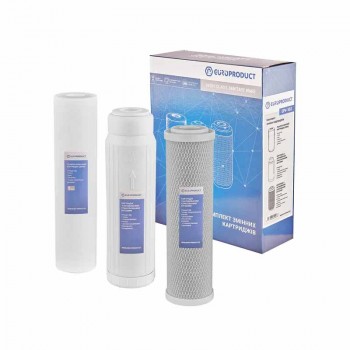 EUROPRODUCT EPV-102 Комплект змінних картриджів (ППР 5мкм+акт.гран.вуг.+акт.спрес.вуг.) (10 шт/ящ) EUROPRODUCT EPV-102 Комплект змінних картриджів (ППР 5мкм+акт.гран.вуг.+акт.спрес.вуг.) (10 шт/ящ)
