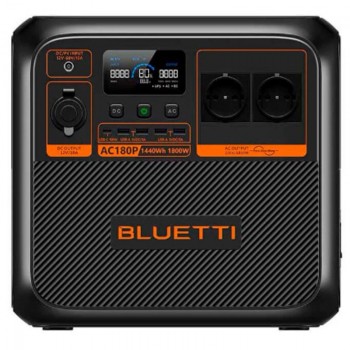 BLUETTI AC180P Зарядна станція, 1800 Вт, 1440 Вт/год (1 шт/ящ)