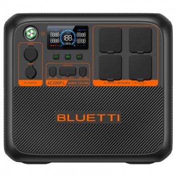 BLUETTI AC200PL Зарядна станція, 2400 Вт, 2304 Вт/год (1 шт/ящ)