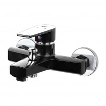 PLAMIX Oscar 009 ванна коротка Black (матеріал-пластик, без шланга та лійки) PLAMIX Oscar 009 ванна коротка Black (матеріал-пластик, без шланга та лійки)