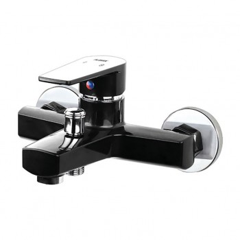 PLAMIX Oscar 009 ванна коротка Black (матеріал-пластик, без шланга та лійки) PLAMIX Oscar 009 ванна коротка Black (матеріал-пластик, без шланга та лійки)