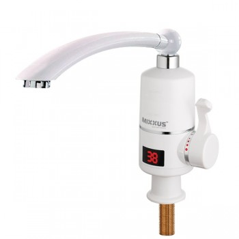 MIXXUS Electra 120-E водонагрівач 3 kW проточний, С ІНД. ТЕМП., на миття MIXXUS Electra 120-E водонагрівач 3 kW проточний, С ІНД. ТЕМП., на миття