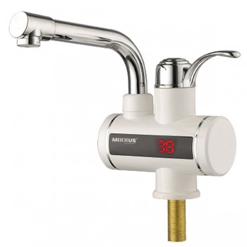 MIXXUS Electra 230-E водонагрівач 3 kW проточний, С ІНД. ТЕМП., на миття MIXXUS Electra 230-E водонагрівач 3 kW проточний, С ІНД. ТЕМП., на миття