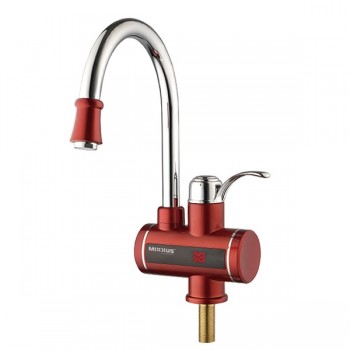MIXXUS Electra 240-E Red водонагрівач 3 kW проточний, С ІНД. ТЕМП., на миття MIXXUS Electra 240-E Red водонагрівач 3 kW проточний, С ІНД. ТЕМП., на миття