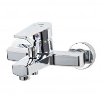 PLAMIX Oscar 009 ванна коротка Chrome (матеріал-пластик, без шланга та лійки)