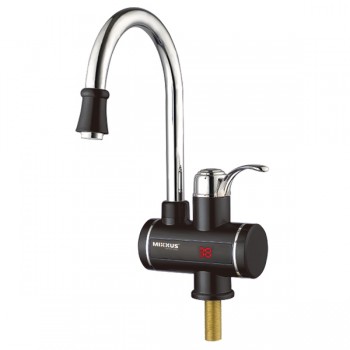 MIXXUS Electra 240-E Black водонагрівач 3 kW проточний, С ІНД. ТЕМП., на миття MIXXUS Electra 240-E Black водонагрівач 3 kW проточний, С ІНД. ТЕМП., на миття