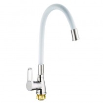 MIXXUS SOP4-045 REFLECTOR WHITE Змішувач для кухні з силік. виливом (кол. вил. білий) (10 шт/ящ) MIXXUS SOP4-045 REFLECTOR WHITE Змішувач для кухні з силік. виливом (кол. вил. білий) (10 шт/ящ)