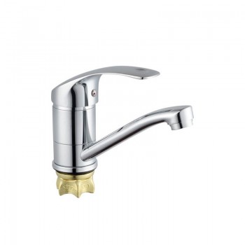CHAMPION PED 555-135-15cm (NUT) Змішувач для умивальника (10 шт/ящ)
