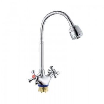CHAMPION TLH 271-827 (NUT) REFLECTOR Змішувач для кухні з рефлекторним виливом (10 шт/ящ) CHAMPION TLH 271-827 (NUT) REFLECTOR Змішувач для кухні з рефлекторним виливом (10 шт/ящ)