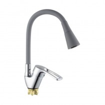 CHAMPION YUB 011-181 (NUT) REFL.GREY Змішувач для кухні з силік. виливом (кол.вил.сірий) (10 шт/ящ) CHAMPION YUB 011-181 (NUT) REFL.GREY Змішувач для кухні з силік. виливом (кол.вил.сірий) (10 шт/ящ)