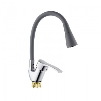 CHAMPION YUB 011-279 (NUT) REFL.GREY Змішувач для кухні з силік. виливом (кол.вил.сірий) (10 шт/ящ) CHAMPION YUB 011-279 (NUT) REFL.GREY Змішувач для кухні з силік. виливом (кол.вил.сірий) (10 шт/ящ)