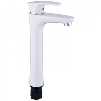 PLAMIX CEZAR-001 HIGH SET White Змішувач для умивальника (з підведенням) (10 шт/ящ) PLAMIX CEZAR-001 HIGH SET White Змішувач для умивальника (з підведенням) (10 шт/ящ)
