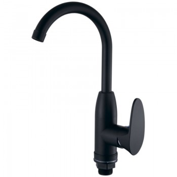PLAMIX CEZAR-011-B SET Matte black Змішувач для кухні (з підведенням) (20 шт/ящ) PLAMIX CEZAR-011-B SET Matte black Змішувач для кухні (з підведенням) (20 шт/ящ)