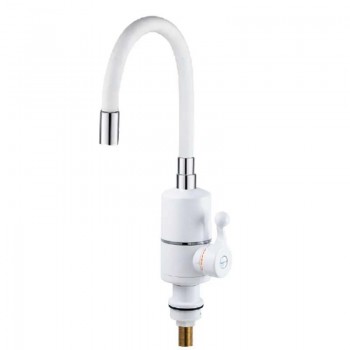 ZERIX ELW06-F-WHITE Водонагрівач 3,3 kW проточн. СИЛІКОН. вилив, на мийку (білий) (12 шт/ящ) ZERIX ELW06-F-WHITE Водонагрівач 3,3 kW проточн. СИЛІКОН. вилив, на мийку (білий) (12 шт/ящ)
