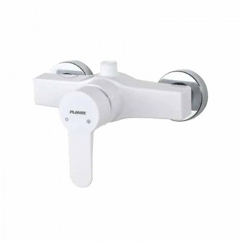 PLAMIX MARIO-003 SET WHITE (зі шлангом, лійкою та кронштейном) (30 шт/ящ)