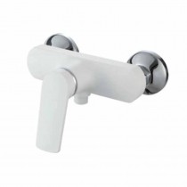 PLAMIX LUCAS-003 SET WHITE Змішувач для душової кабіни (з шлангом, лійкою та кронштейном) (30 шт/ящ)