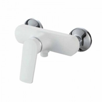PLAMIX LUCAS-003 SET WHITE Змішувач для душової кабіни (з шлангом, лійкою та кронштейном) (30 шт/ящ) PLAMIX LUCAS-003 SET WHITE Змішувач для душової кабіни (з шлангом, лійкою та кронштейном) (30 шт/ящ)