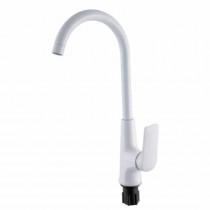 PLAMIX LUCAS-011 SET WHITE Змішувач для кухні (з підведенням) (16 шт/ящ)