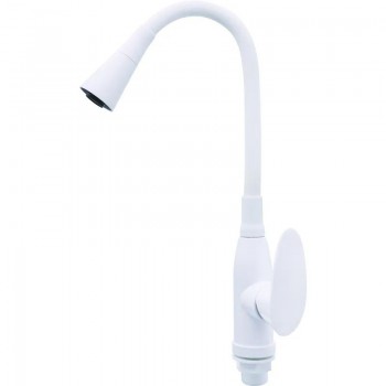 PLAMIX CEZAR-011-B SET WHITE REFL.WHITE Змішувач для кухні З СИЛІК.ВИЛИВОМ (з підведенням)(20 шт/ящ) PLAMIX CEZAR-011-B SET WHITE REFL.WHITE Змішувач для кухні З СИЛІК.ВИЛИВОМ (з підведенням)(20 шт/ящ)