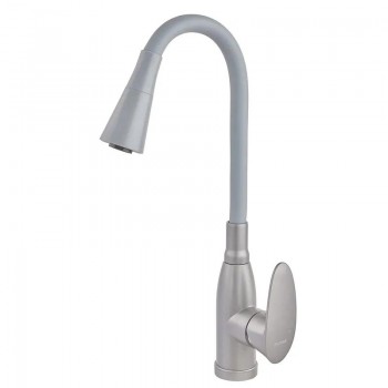 PLAMIX CEZAR-011-B SET GRAPHITE REFL.GRAY Змішувач для кухні З СИЛІК.ВИЛ. (з підведенням) (20 шт/ящ) PLAMIX CEZAR-011-B SET GRAPHITE REFL.GRAY Змішувач для кухні З СИЛІК.ВИЛ. (з підведенням) (20 шт/ящ)