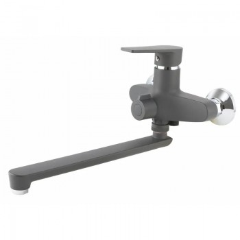 PLAMIX OSCAR-006 EURO SET GRAPHITE Зміш.для ванни(з шланг. лійкою та кронш.)(Кол.графіт)(24 шт/ящ) PLAMIX OSCAR-006 EURO SET GRAPHITE Зміш.для ванни(з шланг. лійкою та кронш.)(Кол.графіт)(24 шт/ящ)