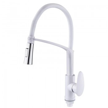 PLAMIX CEZAR-017 SET WHITE REFL.WHITE Змішувач для кухні з силік.виливом (з підведенням) (10 шт/ящ) PLAMIX CEZAR-017 SET WHITE REFL.WHITE Змішувач для кухні з силік.виливом (з підведенням) (10 шт/ящ)