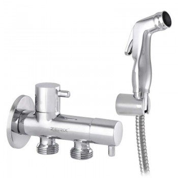 ZERIX LR5398-4 Кран для гігієн. душу та бачка унітаза (з лійкою) (10 шт/ящ) ZERIX LR5398-4 Кран для гігієн. душу та бачка унітаза (з лійкою) (10 шт/ящ)