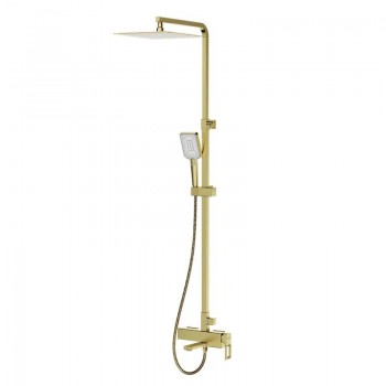 KOER KB-56009-12 Душова колона зі змішувачем, 3 функціі (Колір матове золото) (3 шт/ящ)